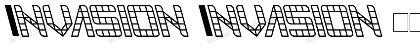 Invasion Invasion字体转换